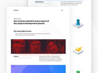 Flatstudio: Services design agency design studio design website digital services flatstudio fonts landing services services page