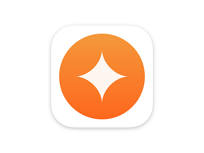 Spark iOS App Icon Refresh app app icon branding design icon ios ios app ios app design ios design iphone logo mobile orange white