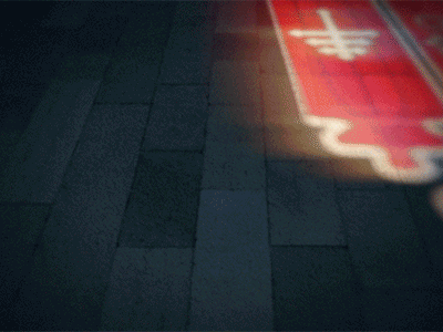 Sins Of The Cardinal 3d after effects bleed broadcast c4d cardinal catholic church glass ink logo red spill stained glass texture window