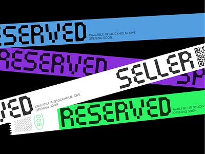 Reserved.ltd branding design illustration ui ux