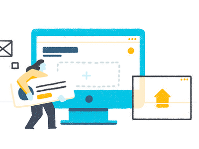Create content branding content create custom digital illustration learn teach tech texture web