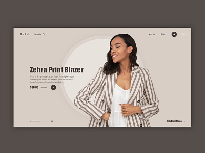 Guru Shop concept design e commerce shop store ui ui ux ux web design