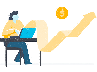 Monetize bitcoin branding graphic illustration minimal monetize money startup web