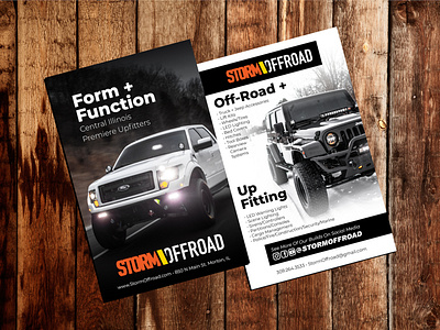 Form + Function. Storm Offroad ad design automotive branding cop shop jacob reinholdt motorsports off road offroad offroad company reinholdt storm storm offroad stormoffroad upfitters upfitting