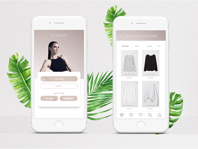 Mobile Store App concept design login box signup store design ui uxdesign