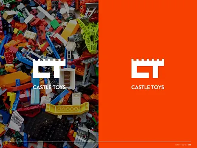 Daily Logo Day 49 branding branding identity castle castle toys daily daily challenge daily logo dailylogochallenge design identity design logo logo design toys vector