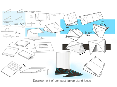 Ideation design digital sketching industrialdesign live hinges product design rendering sketchbookpro