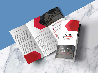 Tri-fold Brochure design bi fold bi fold brochure brochure brochure design brochure mockup creative design flat graphic minimal tri fold brochure