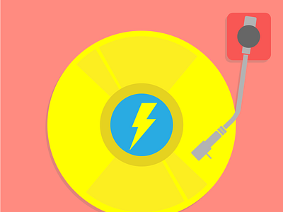 Grandmaster Flash flash flat illustration vector