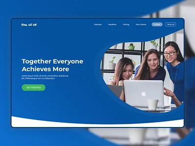 Together Achieves branding clean creative design flat graphic illustration interface product product details simple sketch ui ui design ui ux ux vector web web design website