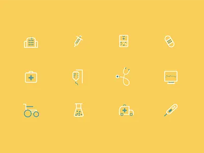 Medical Icon app icon illustration ui 图标