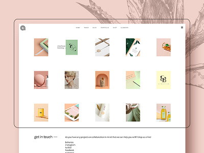 Agava - Fresh Design Portfolio Theme agency branding branding agency colorful creative agency design designer fresh fresh colors green layout minimal packaging pastel color portfolio projects rose showcase ui webdesign