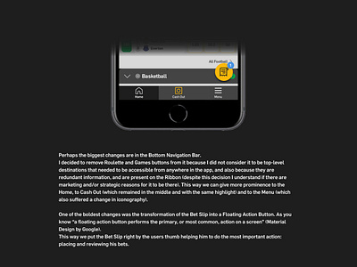 Betfair Sportsbook - Mobile UI Concept betting design mobile responsive sketch app ui ux web