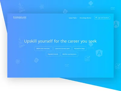 Learning Platform - Home sketch app ui ui ux design ux web design