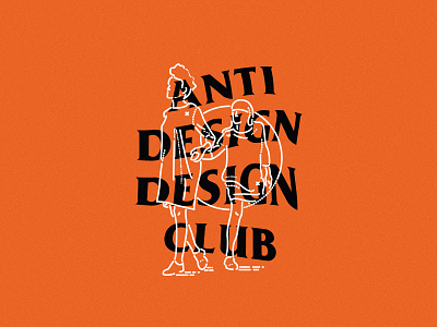 Anti Design Club agency club design dribbble graphic illustration inclusion lines minimal remote studio void