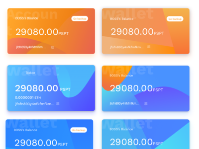 card ui，illustration