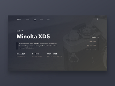 Practice - Website modern header V2 clean design header modern product study ui website