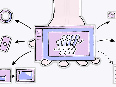 Making Animation Accessible – Adobe Blog Illustration adobe design blog adobe xd animation artboards auto animate boolean groups cartoon creativity editorial illustration iteraction design keyframes masking motion design path morphing rapid prototyping scrubbing software feature spinner ux design vector paths