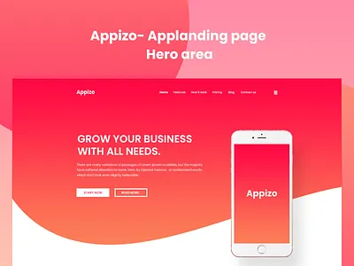 Dribbble Shot animation app app designer app landing page design graphic design ui ui pack ux ux ui design web design