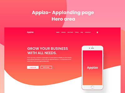 Dribbble Shot animation app app designer app landing page design graphic design ui ui pack ux ux ui design web design