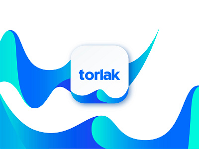 Torlak mobile app icon animation app branding design flat geometric golden ratio gradient graphic design icon icon app identity illustration ios location logo minimal ui ux web