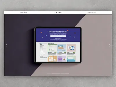 Levin Design Portfolio portfolio website