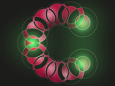 Type Fighter 2019 | Letter C circle illustration illustrator letter light negative path photoshop positive shape type vector