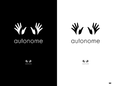 Daily Logo Challenge 05/50: Autonome affinity designer automatic autonome daily logo challenge dailylogochallenge driverless logo logo design negative space