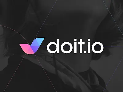 Doit.io - Branding , Identity & Logo Design app application brand branding check colorful cs design idea identity lines logo mark note note taking simple smart stationery symbol technology