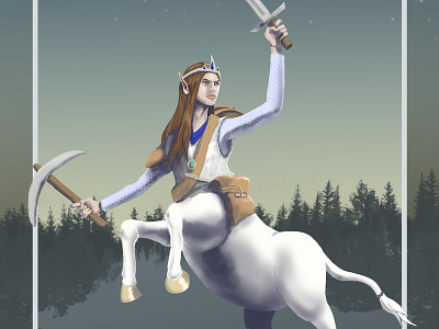 Centaur birthday birthday card centaur fantasy