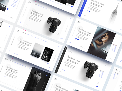 Single Visual design mock sketch typography ui web