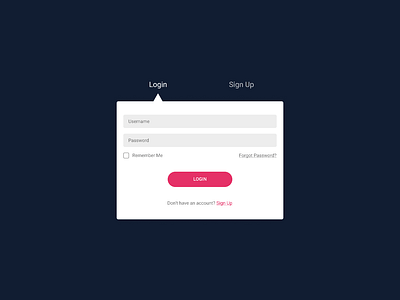 Nice Login & Sign up Web Design login login form login page sign up sign up form sign up page ui ui ux design ux web web design
