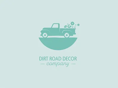 Dirt Road Decor Company Logo branding branding design design graphic design logo logo design vector