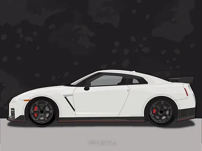 Gtr Illustration 🏎💨 car drift gtr nissan race car racing