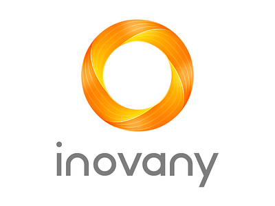 Inovany logo circa circle geometry inovany logo sun vector