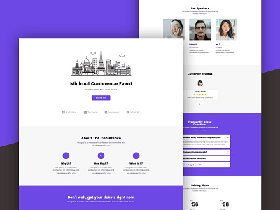 Conference Event Landing Page conference conference event conference event landing page landing page