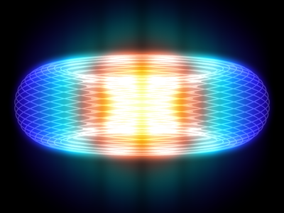 Side View Of The Vortex Abha Coil coil design illustration math mathart nodewerk vortex