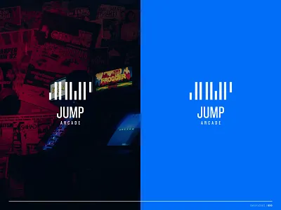 Daily Logo Day 50 arcade branding branding identity code daily daily challenge daily logo dailylogochallenge day 50 design identity design jump logo logo design