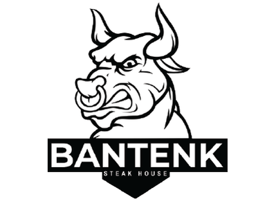 bantenk STEAKHOUSE branding design icon logo