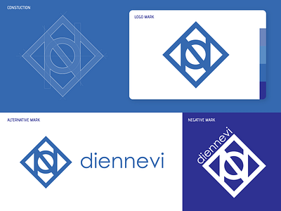 Diennevi branding design identity illustration art logo logo design mark simbol typography vector