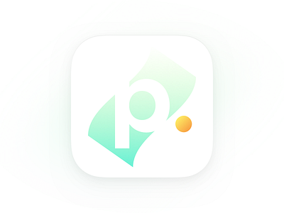 Paid App Icon Concept (Sold) app icon bank branding coin color concept dollar finacial finance gradient logo mark minimal money paid simple wip