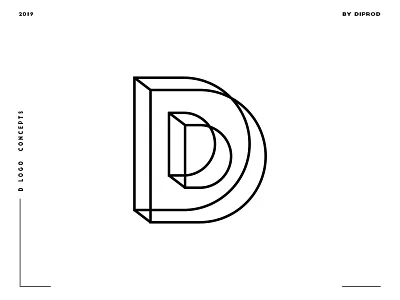 Letter D logo design concept 03 2d adobe alphabate alphabet brand brandidentity branding d d logo design graphicdesign icon identity illustrator letter logo logos minimal typography