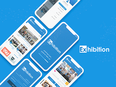 Exhibition Mobile App android app design exhibitions home ios material design mobile app splash ui ux