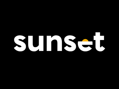 Sunset animation art branding branding concept cartoon design digital illustration lettering art logo mockup design negative space pollitq portrait simple sun sunset typography ui vector