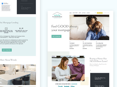 Real Estate - Portfolio 1 branding landing page ui uiux ux