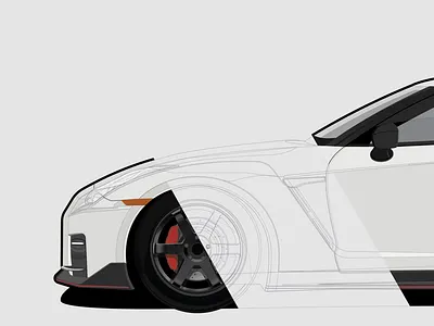 GTR Exposed! cars grr nissan r35 race skyline wallpaper