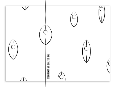 The Gesture of Loneliness V1 abstract blue character depressed feeling gesture group growth illustration insight insulation loneliness mood