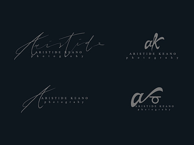 Aristide Keano - Logo illustrator lettering logo type typography vector