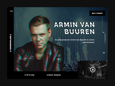 Music Festival design ui ux we design