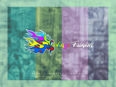 Wings Fashion | Logo Design desain design dribbble fashion wings